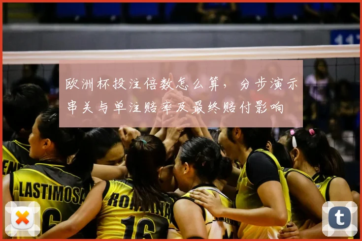 欧洲杯投注倍数怎么算，分步演示串关与单注赔率及最终赔付影响